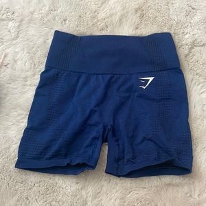 Gymshark Vital Seamless 2.0 Shorts / Stellar Blue Marl / Size XS